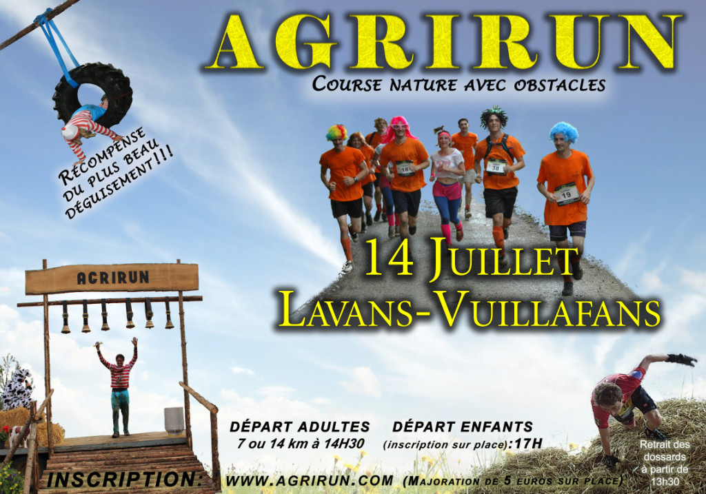 Affiche Agrirun 2015